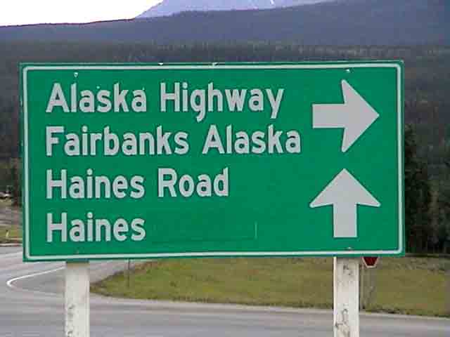 99 - Canada - Yukon, letrero carretera